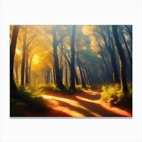 Forest Path 15 Canvas Print