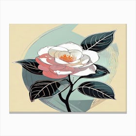 White Flower 3 Canvas Print