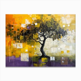 Abstract Tree 5 Canvas Print