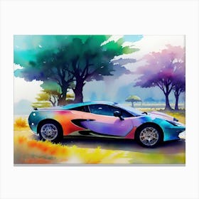 Mclaren Sports Car Canvas Print