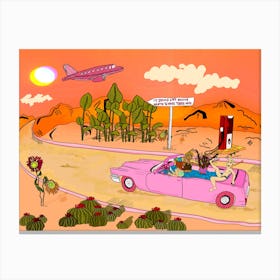 Summer Road Trip Canvas Print