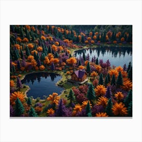 Autumn Forest 3 Canvas Print