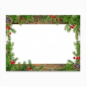 Christmas Frame 6 Canvas Print