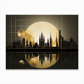 City Skyline Canvas Print