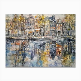 Amsterdam Reflections Canvas Print