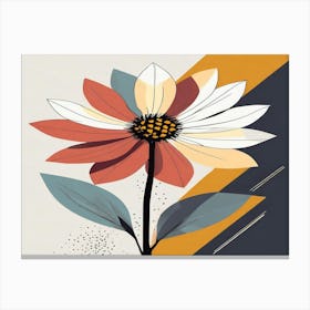 Abstract Flower 6 Canvas Print