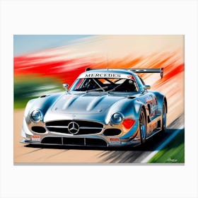 Mercedes Sls Canvas Print