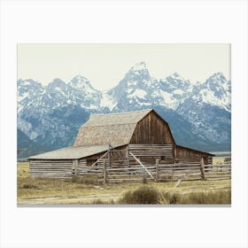 Grand Teton T. A. Moulton Barn Canvas Print