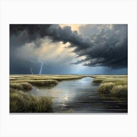 Prelude To A Storm Canvas Print