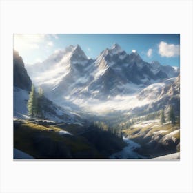 Elder Scrolls Canvas Print