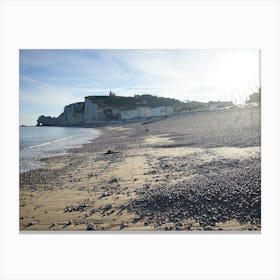 Morning Mood On The Beach Canvas Print