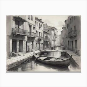 Venice Canal 17 Canvas Print
