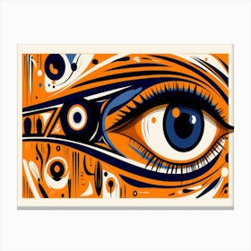 Eye Of The Tiger 6 Canvas Print