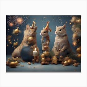 New Year'S Eve Canvas Print