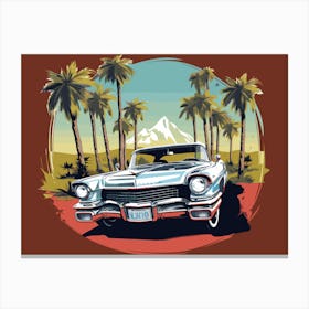 California Car Canvas Print