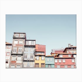 Porto Homes Canvas Print