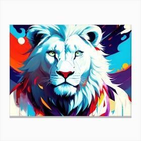 Lion Painting 110 Canvas Print