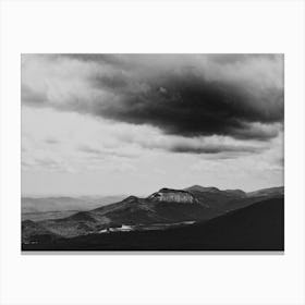 'Clouds Over The Mountains', Table Rock, South Carolina Canvas Print