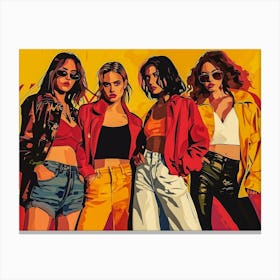 Girls 1 Canvas Print