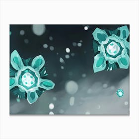 Snowflakes Canvas Print