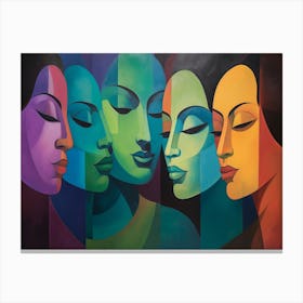 Women Of India Canvas Print