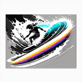 Surfer 3 Canvas Print