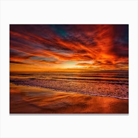 Ocean Sunrise Canvas Print