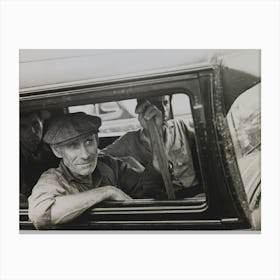 Untitled (Men In Truck) By Russell Lee Canvas Print