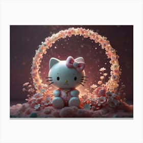 Hello Kitty 21 Canvas Print