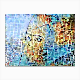 Mosaic Woman 1 Canvas Print