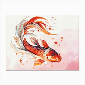 Koi Fish 1 Canvas Print