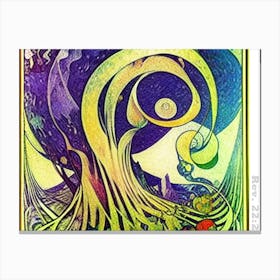 Last Tree #4 (Spiral Fruit) Canvas Print