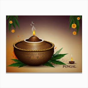 Pongal Canvas Print