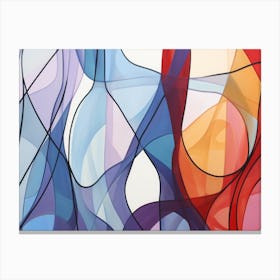 Abstract Abstract Painting 18 Canvas Print