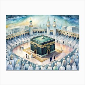 Kaaba Canvas Print