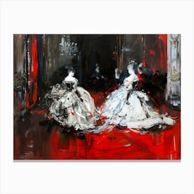 Ladies of the Opera Canvas Print