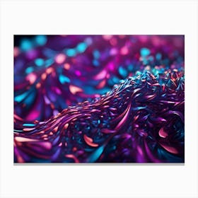 Abstract Abstract Fractal Paintings Art Print Canvas Print