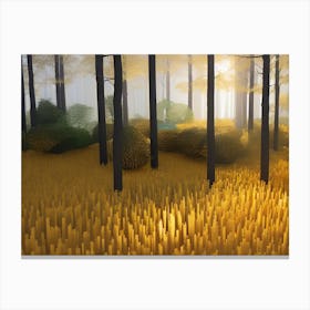 Autumn Forest 31 Canvas Print