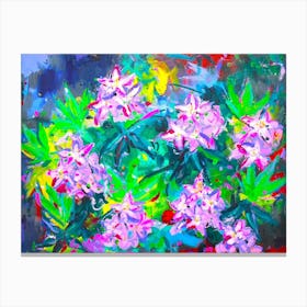 Rhododendrons Canvas Print