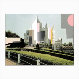 The Abstract House Dream Oder Sowas · Castle Two Canvas Print
