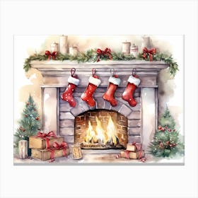 Christmas Wall Art Canvas Print