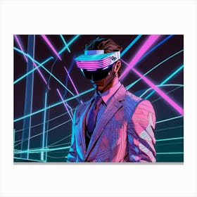 Vr Headset Canvas Print