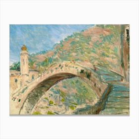 Claude Monet'S Bridge Canvas Print