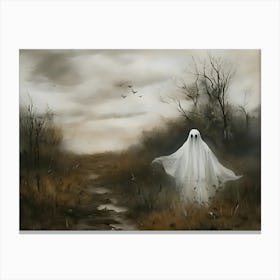 Ghost In The Woods 3 Canvas Print