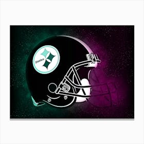 Pittsburgh Steelers Helmet Style Canvas Print