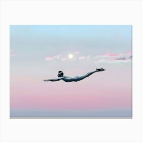 Man In The Air Canvas Print