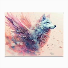 White Wolf Canvas Print