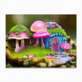 Fairy House 10 Canvas Print