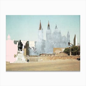 The Abstract House Dream Oder Sowas · Castle Three B Canvas Print