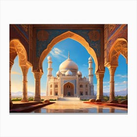 Taj Mahal 1 Canvas Print